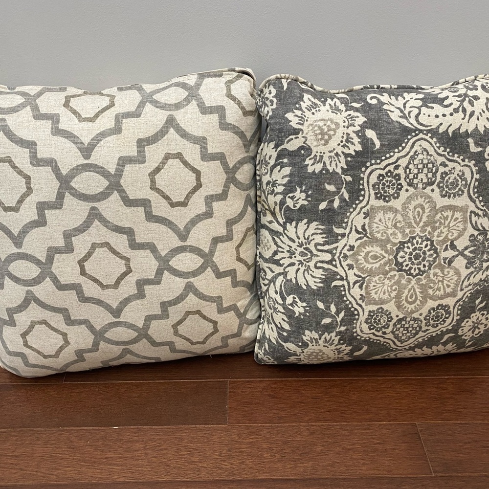 Throw pillows